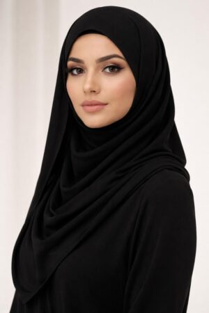 Classic Black Abaya Collection - Premium Nidha & Ajwa